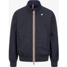 K-Way Nylon Reversible Bomber Jacket - Blå
