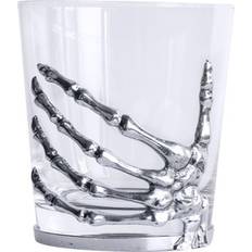 Bicchieri da whisky Gothic Heritage Skeletthand Whiskey Glas 300ml Bicchiere da whisky 30cl