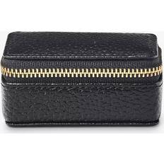 Pebble Leather Jewellery Case - Small