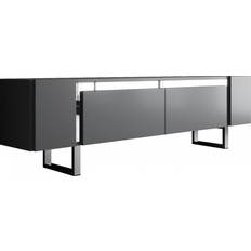 Huonekalut Skye Decor TV-taso Linento Yildiz 180 cm Antrasiitti/Hopea