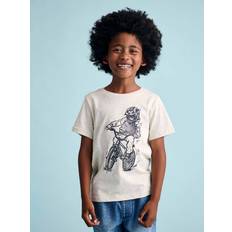 Boys' Printed T-shirt - Marl White