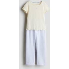 Blue - Girls Night Garments H&M Girls Blue Jersey Pyjamas - Blue