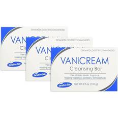 Vanicream Cleansing Bar for Sensitive Skin 3.9 oz 3 ea