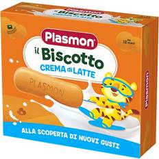Cibi e Bevande Plasmon Biscotto Crema di Latte 8 Pezzi x 40 g 120g 2Pacco