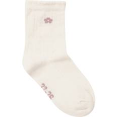 Pink Strømper Minymo Ash Rose Strømper Med Lettuce Hem 2-Pak - Ash Rose
