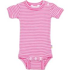 56/62 Bodys Barnkläder Joha Body - Ull/Silke - Off White/Rosa