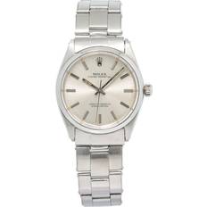 Rolex Wrist Watches Rolex Oyster Perpetual 34mm Unisex Stainless Steel One Size Silver