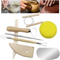 Modelling Tools Wejoy 8 Piece Set Clay Ceramics Molding Tools