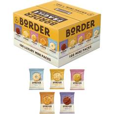 Biscuits 100 Luxury Mini Packs 5 Varieties