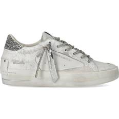 Crime London Sko Crime London Shoes Trainers SK8 Deluxe - White