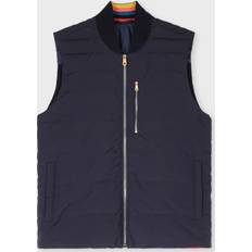 Paul Smith Ytterkläder Paul Smith Jacka Herr Nylon Blå Väst Höj Stil Flexibilitet - Blue