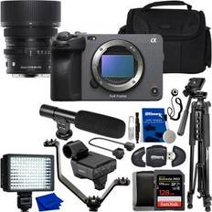 Sony FX3 Full-Frame Cinema Camera with Sigma 35mm f/2 DG DN Contemporary Lens