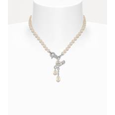 Vivienne Westwood Halsband Vivienne Westwood Claude Pearl Necklace - Cream