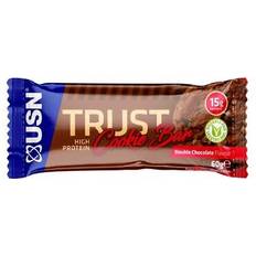 USN Trust High Protein Cookie Bar Double Chocolate Flavour 60g