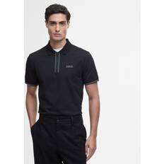 Barbour Tops Barbour Ollie Twin Tipped Placket Polo Shirt - Black