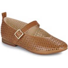 Clarks Ballerinaskor Clarks Fawna Jane Ballerinapumps Karta Spänne Casual - Brun