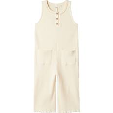 Jumpsuits Name It Mini Girls Sleeveless Jumpsuit - Turtledove