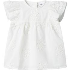 Ärmlös Klänningar Name It Nbffasine Capsl Dress - Vit