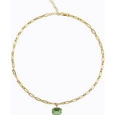 Peridot Halsband Caroline Svedbom Mini Lydia Necklace Peridot - Gold