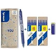 Blue Correction Tape & Fluid Pilot Pack of 1 FriXion Ball Clicker 0.7 Erasable Pen