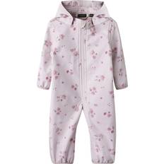 50/56 Softshell flyverdragter Name It Softshelldragt Med Fleece - Mauve Chalk