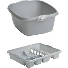 Large Rectangular Washing Up Bowl Set of 2
