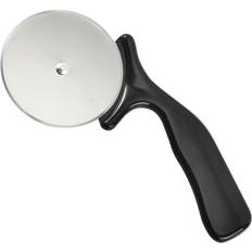 MTK Pizza Slicer Pizzaskärkniv Tårtverktyg Pizzahjul - Svart Pizzaskärare