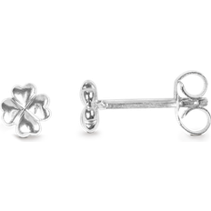 ByBiehl Øreringe ByBiehl Lucky Four Leaf Studs - Silver