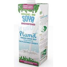 Food & Drinks Plamil 4 x Organic Soya Milk Unsweetened 1lt