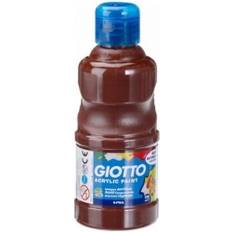 Pitture a tempera Tempera Acrilica Giotto 250 ml Marrone 28 x 1