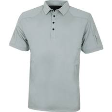 Mens Topstitched Polo Shirt - Battleship Grey