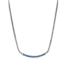 John Hardy JH Essential Sapphire Necklace - Sterling Silver/Blue
