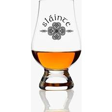Glencairn Scottish Engraved Slainte Celtic Cross 170ml 6 floz Whisky Glass