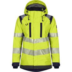 Arbetskläder & Utrustning Tranemo workwear Flamskyddad Skaljacka Dam - HV Gul/Marin