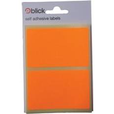Fluorescent Labels in Bags 50x80mm 8 Per Bag Orange 160 Pack