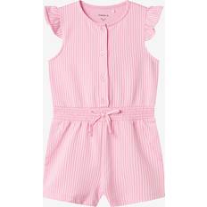 Pink Jumpsuits Name It Nmffris Jumpsuit - Bright White
