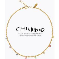 Caroline Svedbom Guldpläterad Halsband Caroline Svedbom Childhood Edition Rainbow Combo - Guld