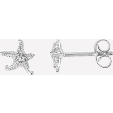 ByBiehl Øreringe ByBiehl Starfish Studs - Sølv/Pink