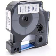 Label Tape Replacement 12 mm Blue on White
