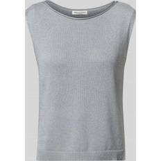 Marc O'Polo Striktrøjer Sweatere Marc O'Polo Ärmelloser Strickpullover Regular - Blau