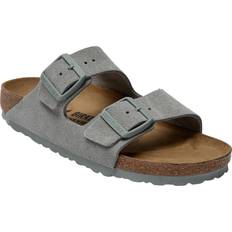 Birkenstock Arizona Suede Leather Sandaler - Pure Sage