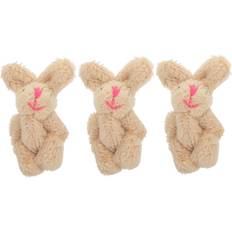 3pcs Dollhouse Rabbit Stuffed Animals