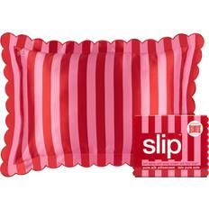 Fundas de almohada Slip Pure Silk Queen Pillowcase With Scalloped Edge Funda de almohada