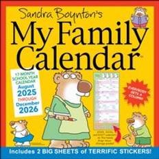 Andrews McMeel Publishing Sandra Boynton's 17-Month 2025-2026 My Family Wall Calendar