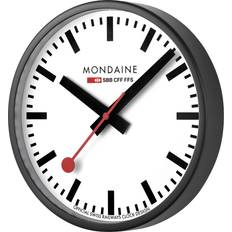 Mondaine Black Diameter 25 cm Wall Clock 25cm