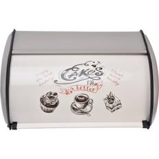 Cosy@home Bin Large Capacity Cute Pattern Roll Top Door Bread Storage Bread Holder Bread Box