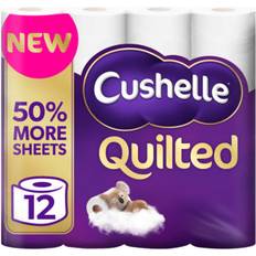 Cushelle Quilted Toilet Rolls 12 Mega Rolls