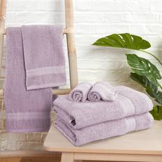 Brentfords 100% Cotton Hand 1PC Guest Towel Purple