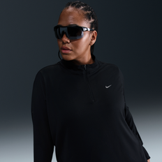 Nike Svedundertøj Nike Swift Women's Dri-FIT UV 1/4-Zip Running Top - Black