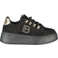 Laura Biagiotti Skor Laura Biagiotti Sportiga Sneakers Med Rhinestone Detaljer - Black